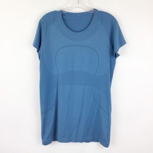 Lululemon | Swiftly Tech Short Sleeve Crew Blue Size 12